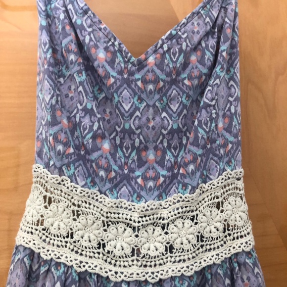 HOLLISTER CO. Pastel Purple Aztec Sun Dress | M - Picture 9 of 12
